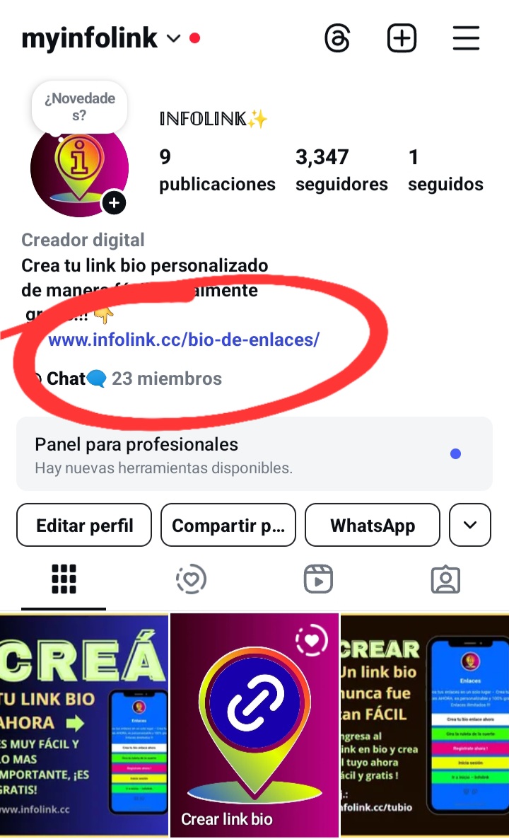 Ejemplo de captura para el sorteo